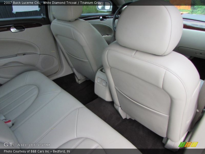 White Diamond Tricoat / Titanium Gray 2007 Buick Lucerne CXL