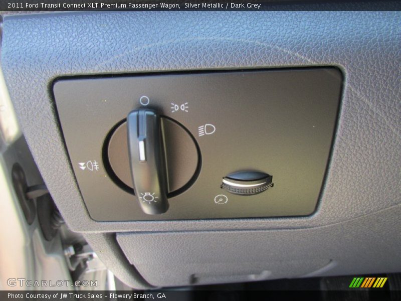Silver Metallic / Dark Grey 2011 Ford Transit Connect XLT Premium Passenger Wagon