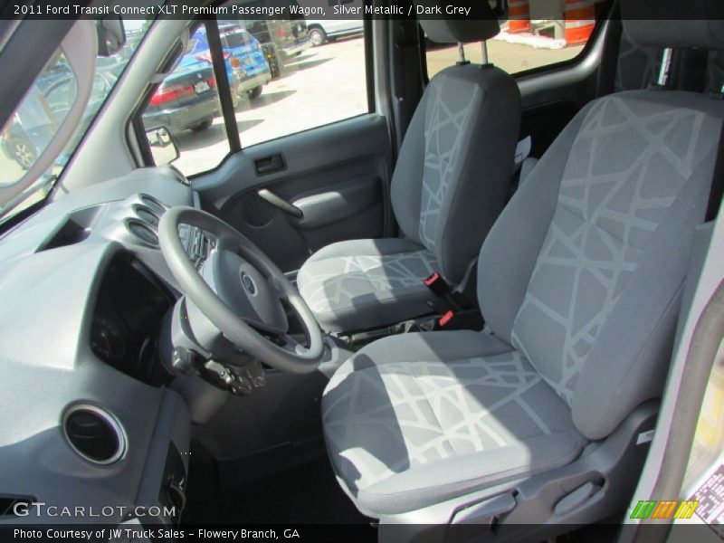 Silver Metallic / Dark Grey 2011 Ford Transit Connect XLT Premium Passenger Wagon