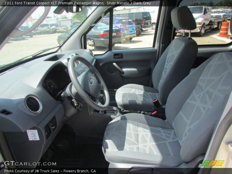 Silver Metallic / Dark Grey 2011 Ford Transit Connect XLT Premium Passenger Wagon
