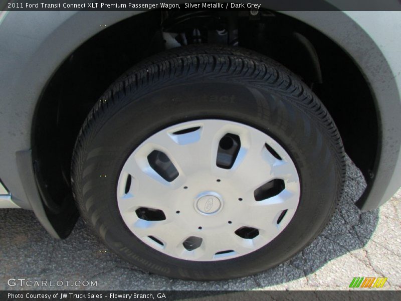 Silver Metallic / Dark Grey 2011 Ford Transit Connect XLT Premium Passenger Wagon