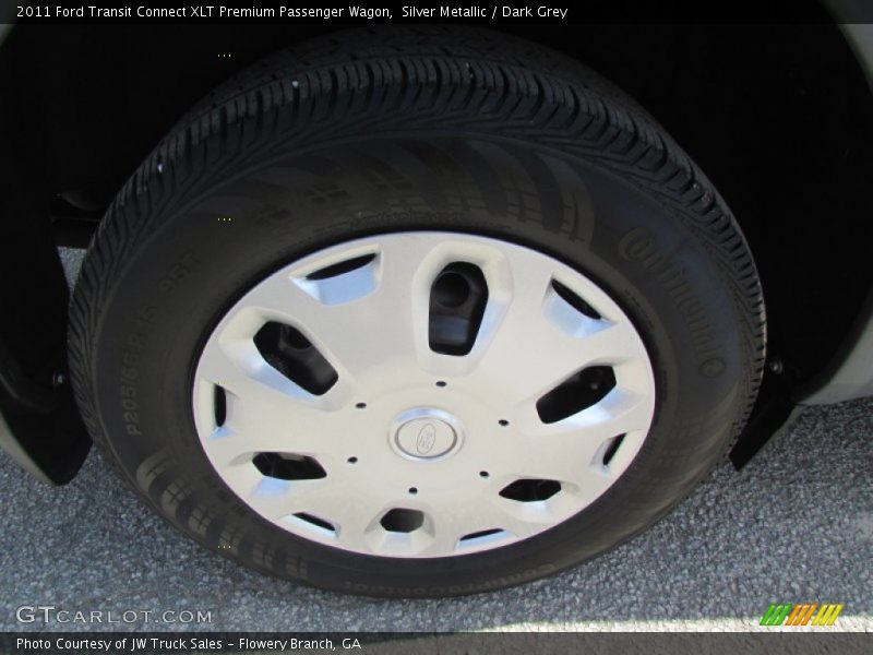 Silver Metallic / Dark Grey 2011 Ford Transit Connect XLT Premium Passenger Wagon