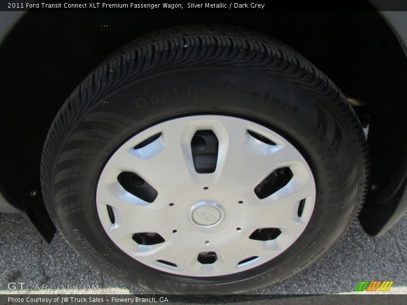Silver Metallic / Dark Grey 2011 Ford Transit Connect XLT Premium Passenger Wagon