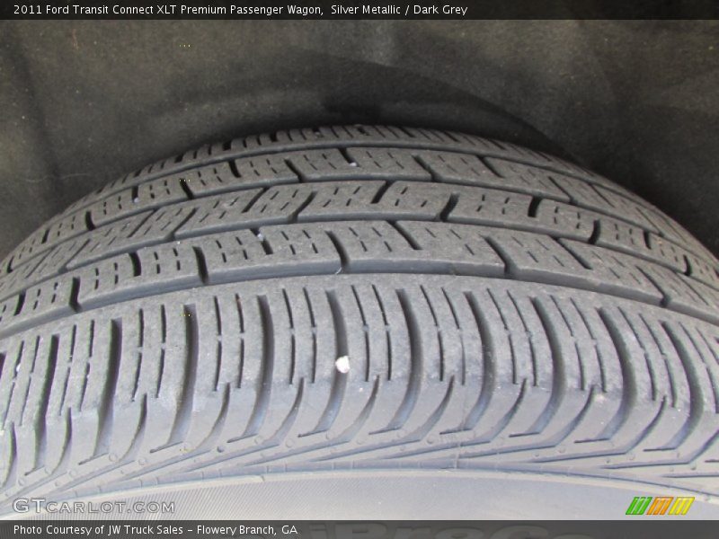 Silver Metallic / Dark Grey 2011 Ford Transit Connect XLT Premium Passenger Wagon