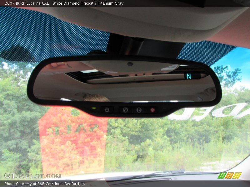 White Diamond Tricoat / Titanium Gray 2007 Buick Lucerne CXL
