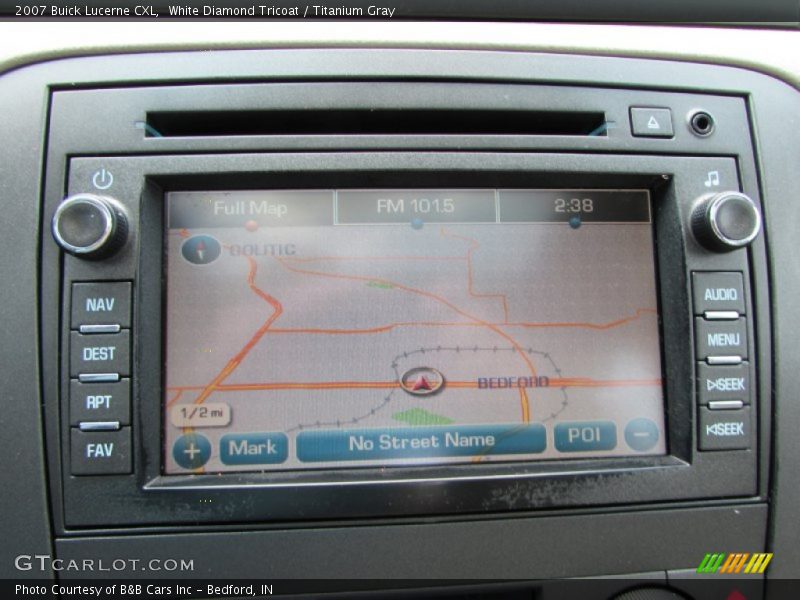White Diamond Tricoat / Titanium Gray 2007 Buick Lucerne CXL