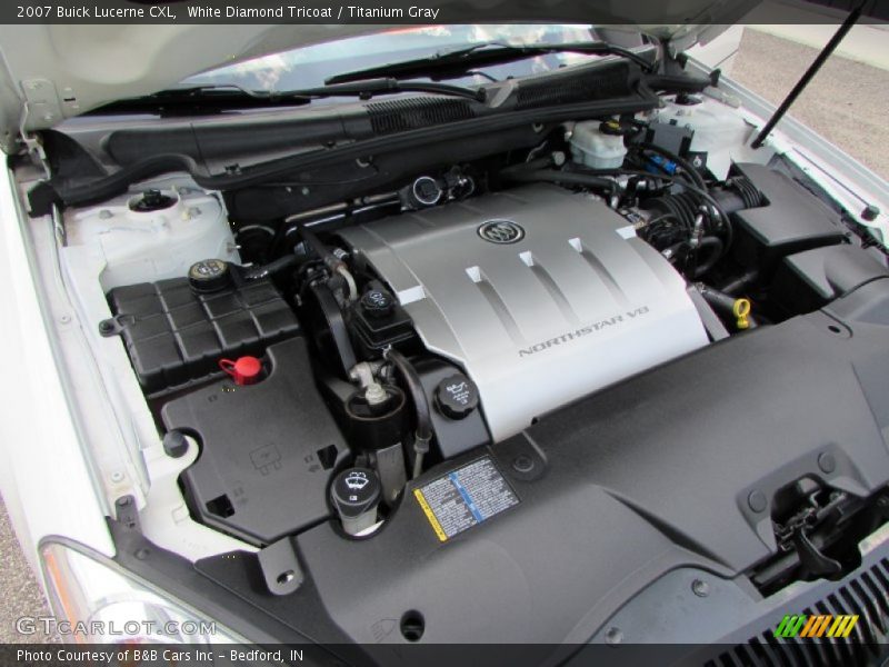 White Diamond Tricoat / Titanium Gray 2007 Buick Lucerne CXL