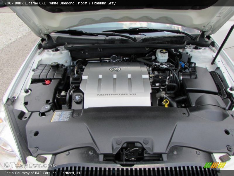 White Diamond Tricoat / Titanium Gray 2007 Buick Lucerne CXL