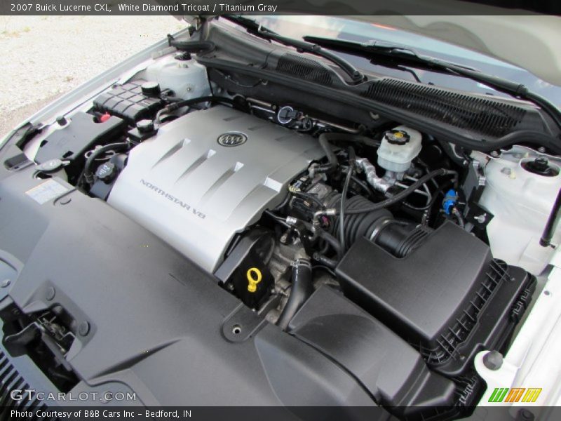 White Diamond Tricoat / Titanium Gray 2007 Buick Lucerne CXL