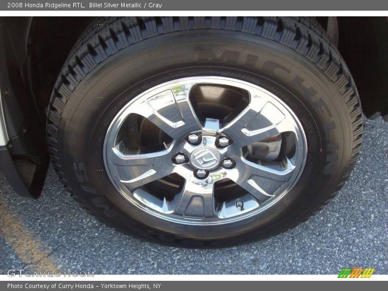 Billet Silver Metallic / Gray 2008 Honda Ridgeline RTL