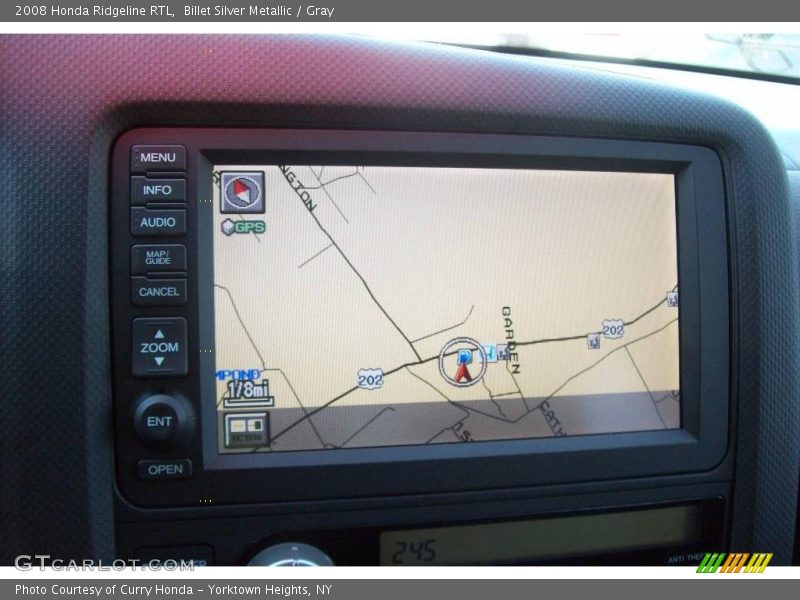 Billet Silver Metallic / Gray 2008 Honda Ridgeline RTL