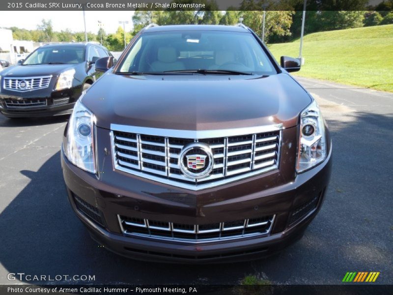 Cocoa Bronze Metallic / Shale/Brownstone 2015 Cadillac SRX Luxury