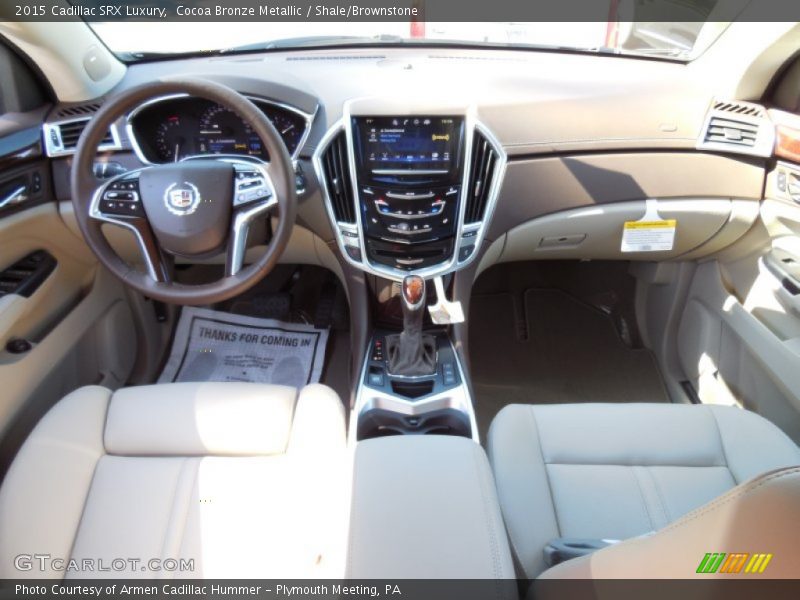 Cocoa Bronze Metallic / Shale/Brownstone 2015 Cadillac SRX Luxury