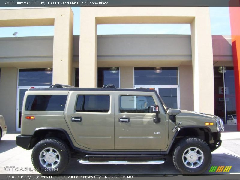 Desert Sand Metallic / Ebony Black 2005 Hummer H2 SUV