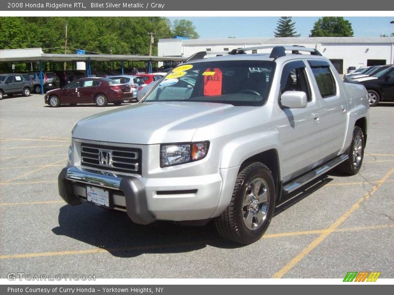 Billet Silver Metallic / Gray 2008 Honda Ridgeline RTL