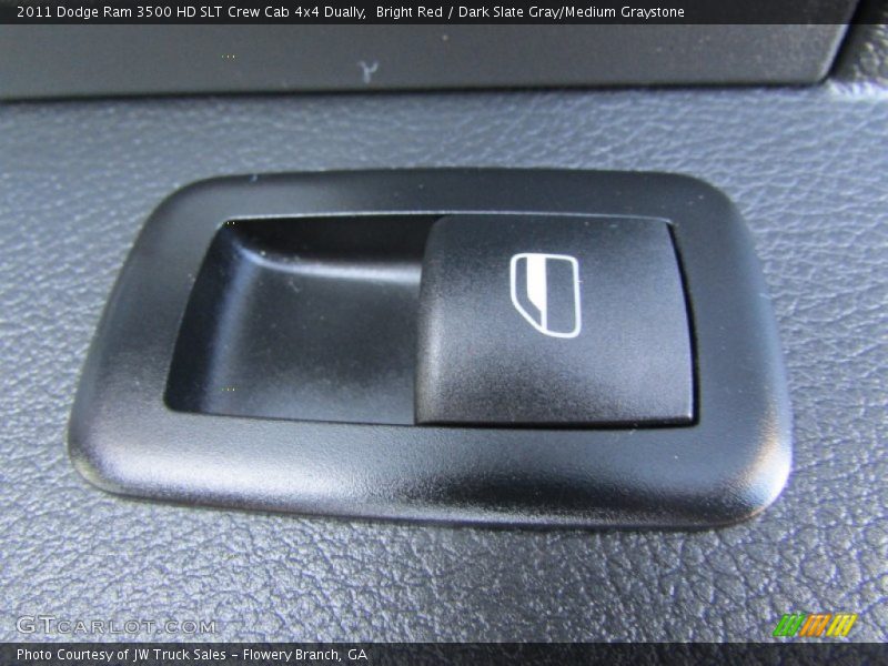 Bright Red / Dark Slate Gray/Medium Graystone 2011 Dodge Ram 3500 HD SLT Crew Cab 4x4 Dually