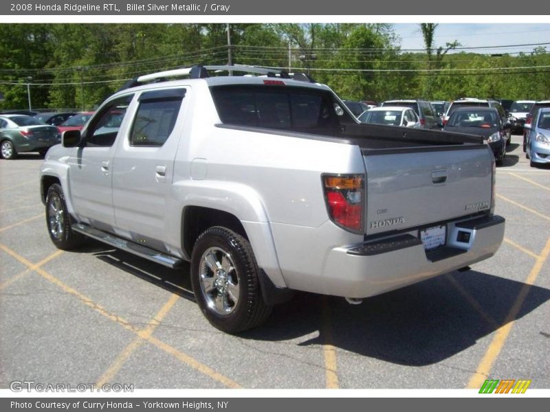 Billet Silver Metallic / Gray 2008 Honda Ridgeline RTL