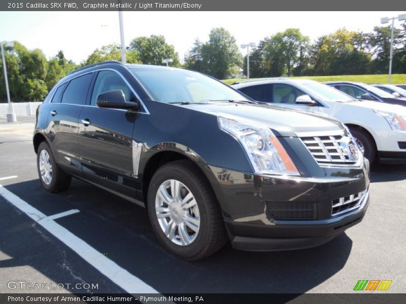 Graphite Metallic / Light Titanium/Ebony 2015 Cadillac SRX FWD