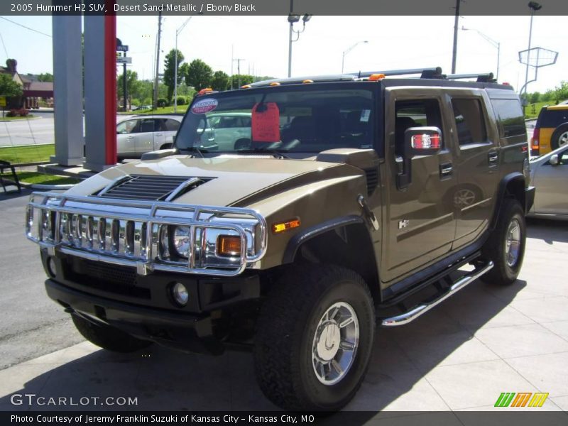 Desert Sand Metallic / Ebony Black 2005 Hummer H2 SUV