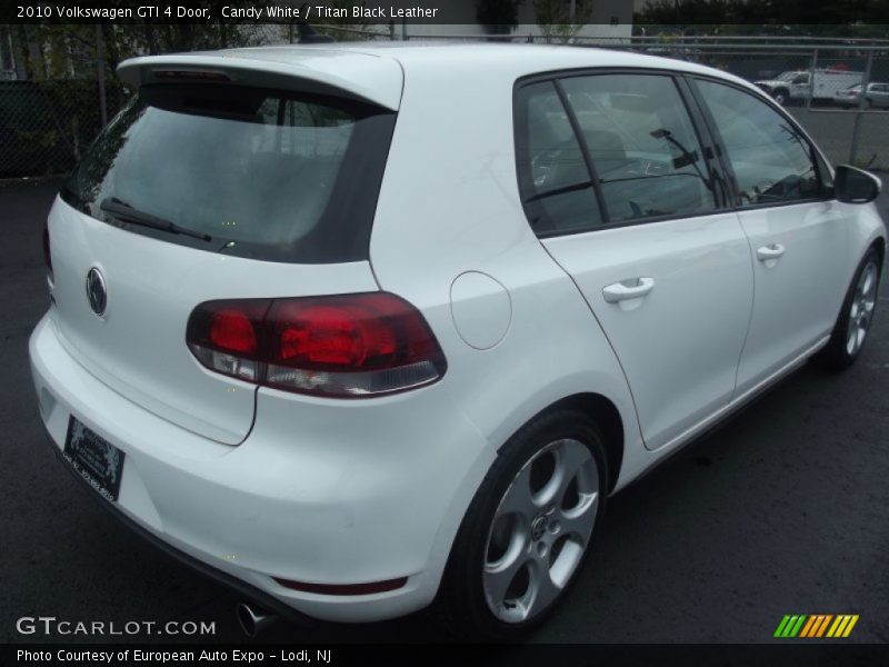 Candy White / Titan Black Leather 2010 Volkswagen GTI 4 Door