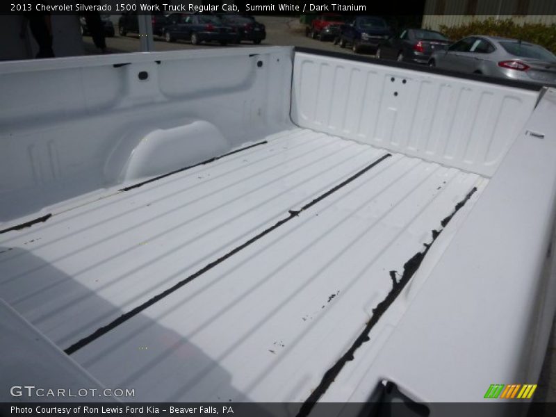 Summit White / Dark Titanium 2013 Chevrolet Silverado 1500 Work Truck Regular Cab