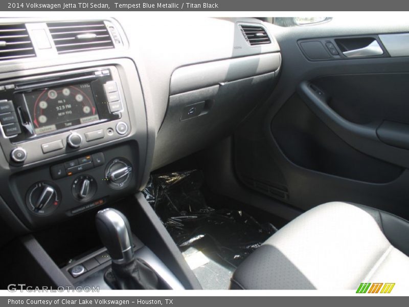 Tempest Blue Metallic / Titan Black 2014 Volkswagen Jetta TDI Sedan