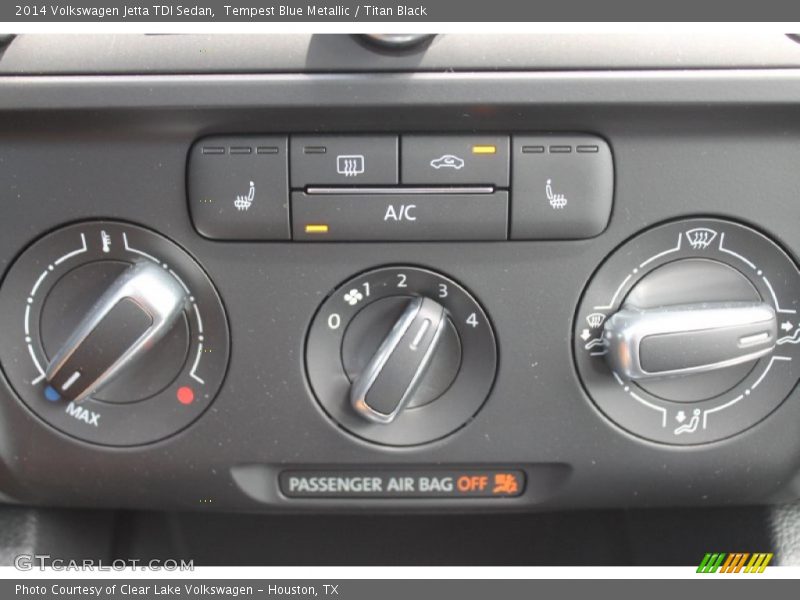 Tempest Blue Metallic / Titan Black 2014 Volkswagen Jetta TDI Sedan