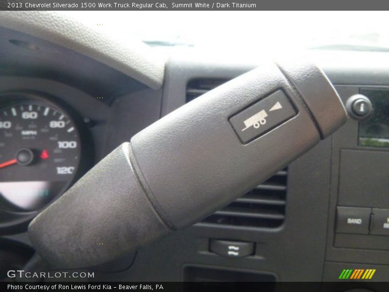Summit White / Dark Titanium 2013 Chevrolet Silverado 1500 Work Truck Regular Cab