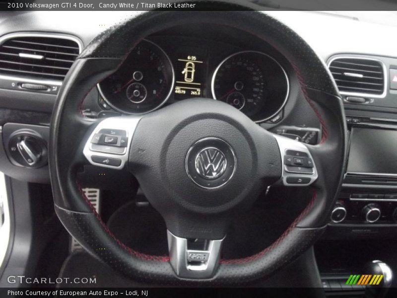 Candy White / Titan Black Leather 2010 Volkswagen GTI 4 Door