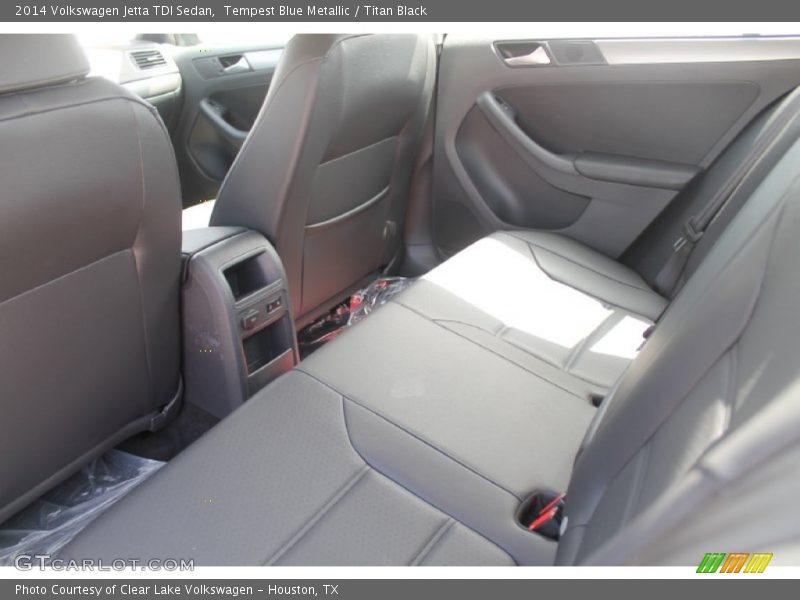 Tempest Blue Metallic / Titan Black 2014 Volkswagen Jetta TDI Sedan