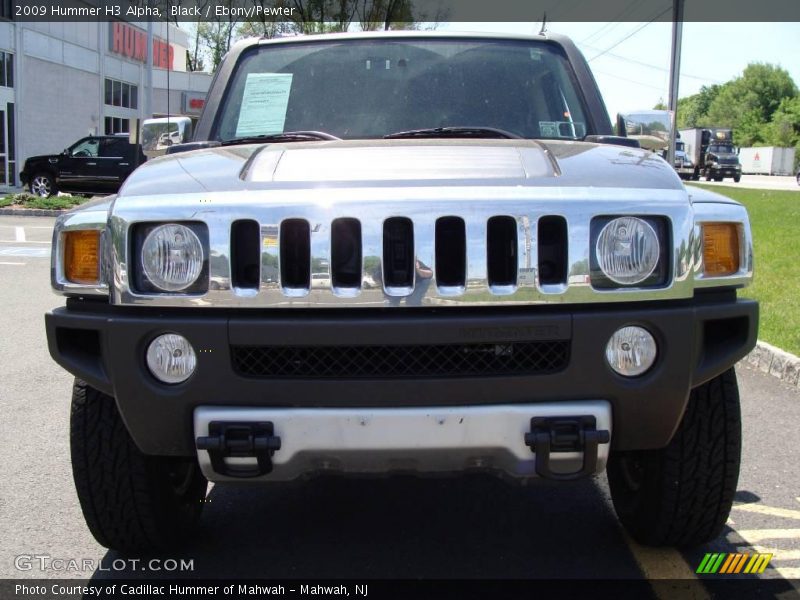 Black / Ebony/Pewter 2009 Hummer H3 Alpha