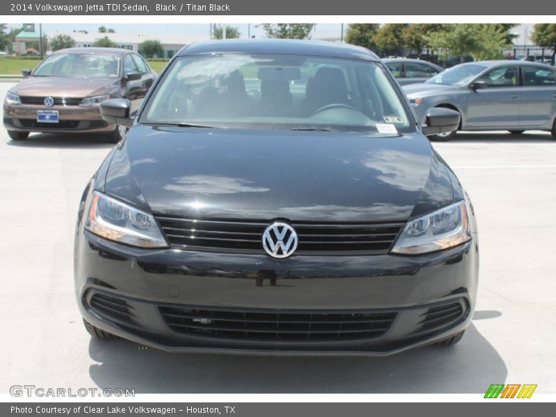 Black / Titan Black 2014 Volkswagen Jetta TDI Sedan