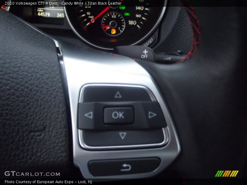 Candy White / Titan Black Leather 2010 Volkswagen GTI 4 Door