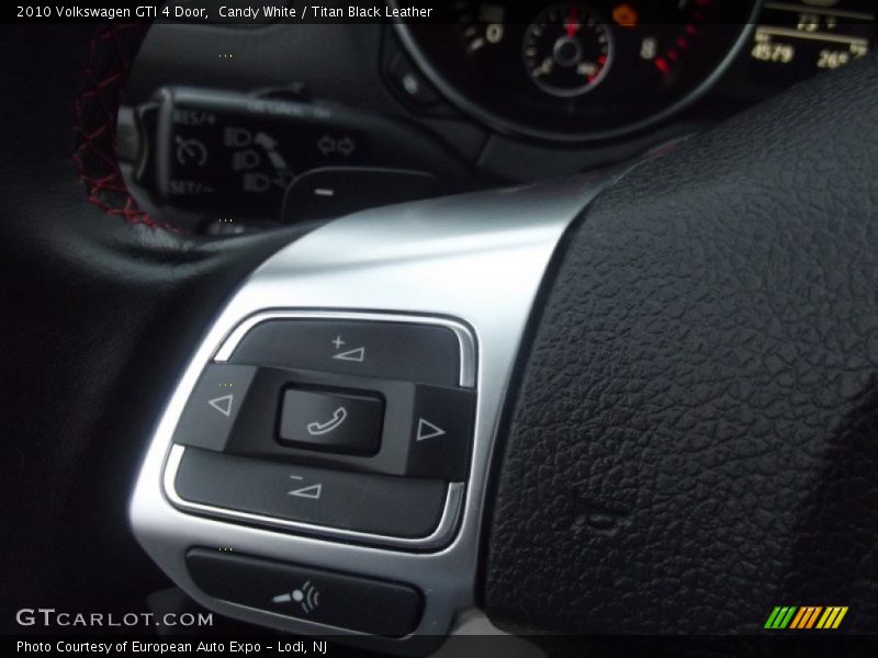 Candy White / Titan Black Leather 2010 Volkswagen GTI 4 Door
