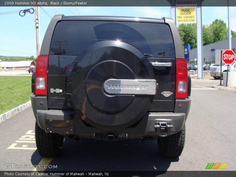 Black / Ebony/Pewter 2009 Hummer H3 Alpha
