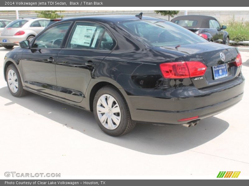 Black / Titan Black 2014 Volkswagen Jetta TDI Sedan