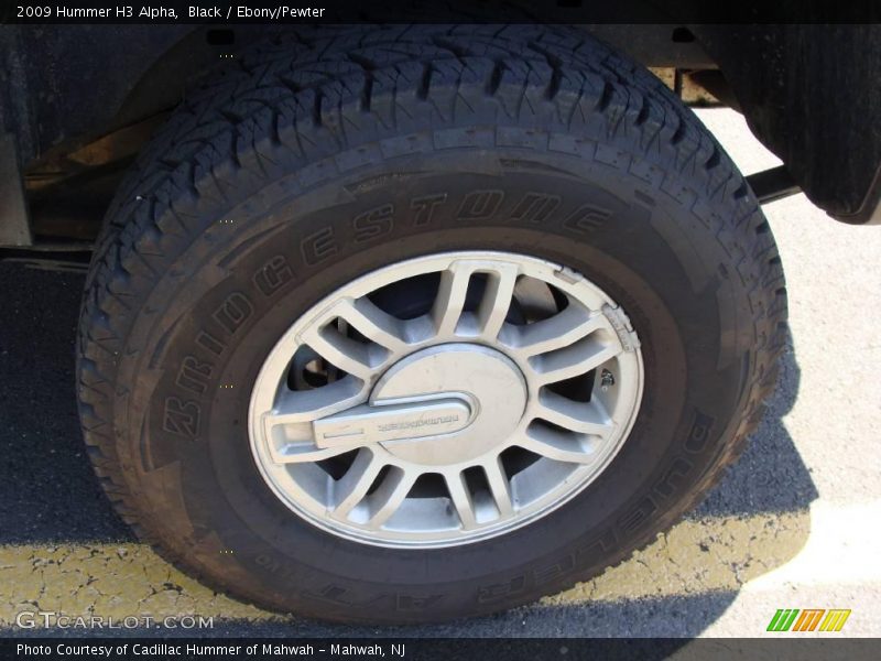 Black / Ebony/Pewter 2009 Hummer H3 Alpha