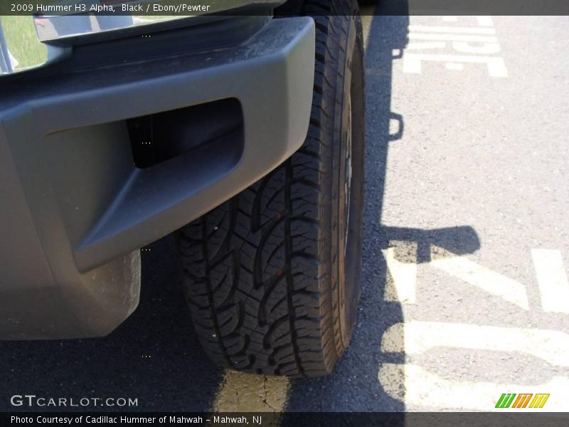 Black / Ebony/Pewter 2009 Hummer H3 Alpha