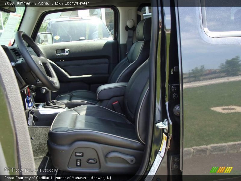 Black / Ebony/Pewter 2009 Hummer H3 Alpha
