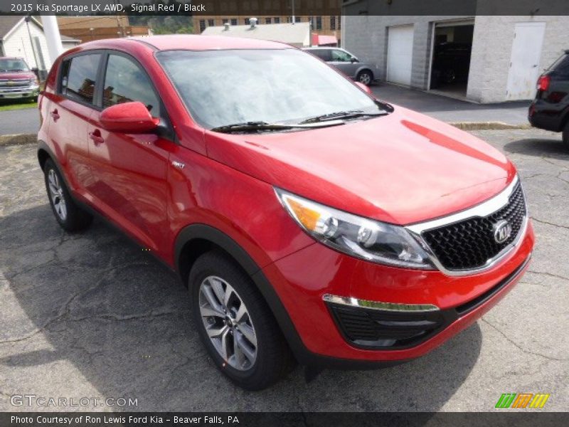 Front 3/4 View of 2015 Sportage LX AWD