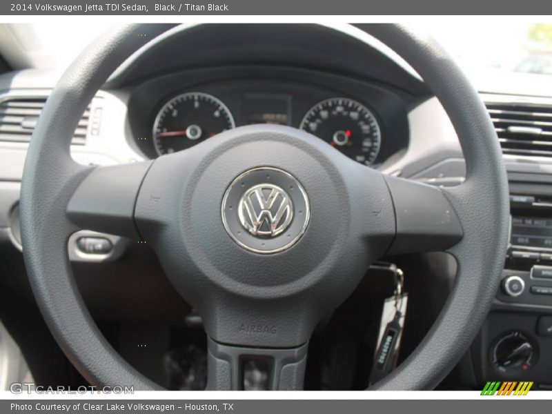 Black / Titan Black 2014 Volkswagen Jetta TDI Sedan