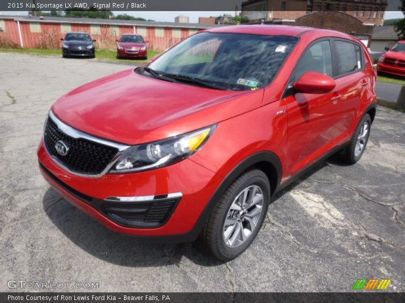 Front 3/4 View of 2015 Sportage LX AWD