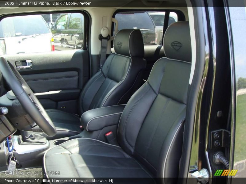 Black / Ebony/Pewter 2009 Hummer H3 Alpha