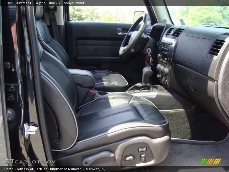 Black / Ebony/Pewter 2009 Hummer H3 Alpha