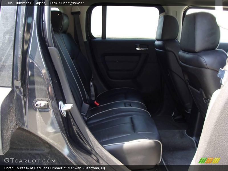 Black / Ebony/Pewter 2009 Hummer H3 Alpha