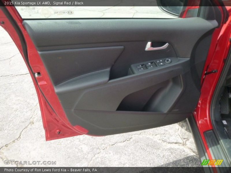 Door Panel of 2015 Sportage LX AWD