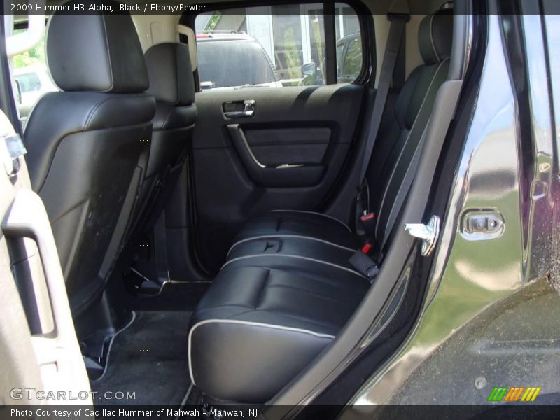 Black / Ebony/Pewter 2009 Hummer H3 Alpha
