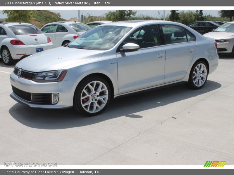 Reflex Silver Metallic / Titan Black 2014 Volkswagen Jetta GLI