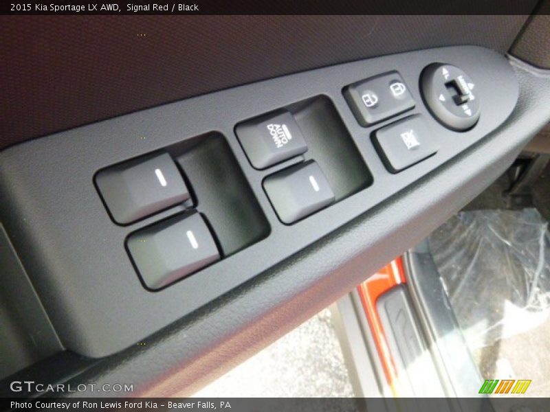 Controls of 2015 Sportage LX AWD