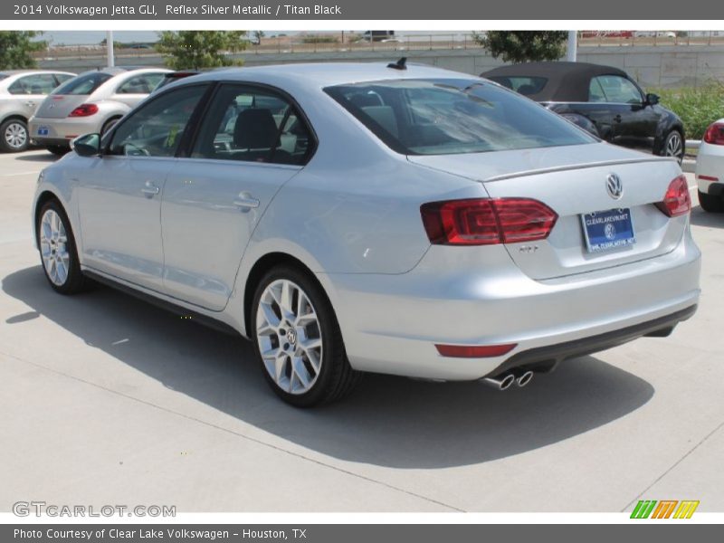 Reflex Silver Metallic / Titan Black 2014 Volkswagen Jetta GLI